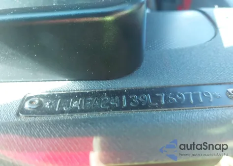 2009 Jeep Wrangler X z USA, uszkodzony, nr VIN 1J4FA24139L769779